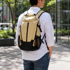 新品 未使用 GERRY ジェリー コーデュラ リュック バックパック ベージュのサムネイル