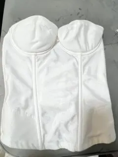 ホワイト コルセットスタイル ブライダルインナー