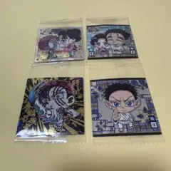 鬼滅の刃　ディフォルメシールウエハース 14 猗窩座　ウエハース　4枚セット