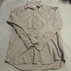 ユニクロ　フランネルシャツ