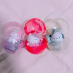 匿名配送！サンリオ カラビナマスコットチャーム 3点セット