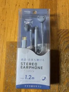 iPhone マイク付きイヤホン　タイプC