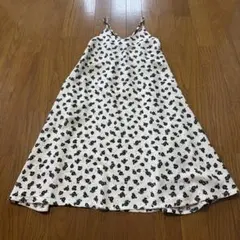 GLOBAL WORK花柄 キャミソールワンピース ノースリーブ 140cmのサムネイル