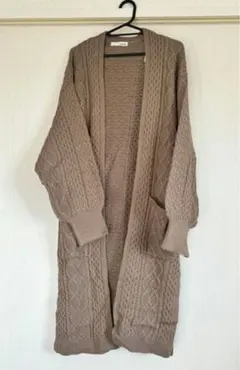 ロングカーディガン