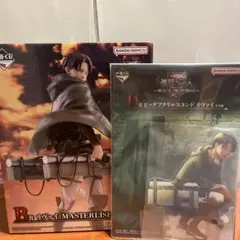 進撃の巨人 一番くじ B賞 リヴァイ MASTERLISE