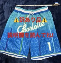 ホーネッツカラー Mサイズ バスパン ハーフパンツ NBA バスケットボールのサムネイル