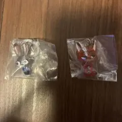 【ズートピア】めじるしアクセサリー 2点セット ニック、ジュディ