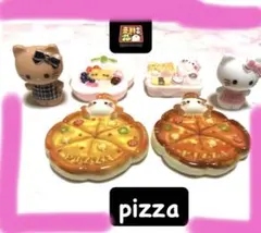 デコパ　おままごとに　大きめpizza 立体など