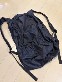 折りたたみ式 バックパック ブラックのサムネイル