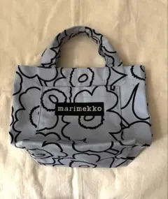 marimekko 果物柄 リンゴ ネイビー ハンドバッグ - メルカリ