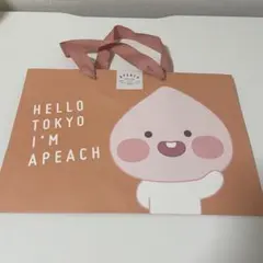 Apeach ショップ袋 大きめ 限定品
