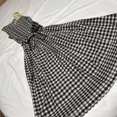 インゲボルグ　ギンガムチェック キャミワンピース