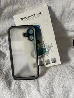 iPhone16Plus防水ケース 透明・黒