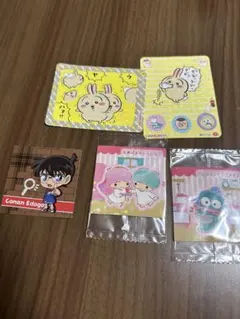 キャラクターシール5枚