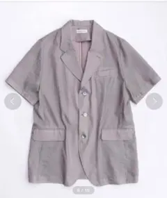 MAISON SPECIALシルキーシャンブレージャケット　ミセスのサムネイル