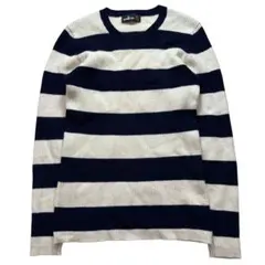00s A BATHING APE border grunge knit y2kのサムネイル