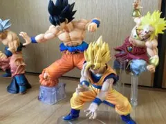 ドラゴンボール　フィギュア６体セット　コミック・お皿付き