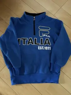FILA 青 パーカー 130cm