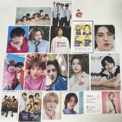 佐藤龍我 厚紙・シール 24枚セット