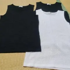 Helmタンクトップセット ブラック ホワイト