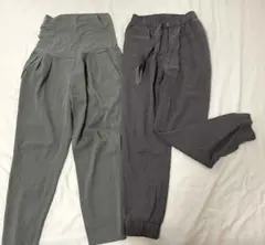 マタニティパンツ　2枚セット
