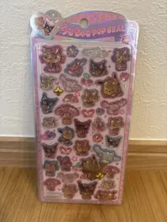 うるちゅるポップシール　日焼け　サンリオ