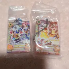 アイカツ だれでもアイドル活動アクリルチャーム　一ノ瀬かえで 有栖川おとめ