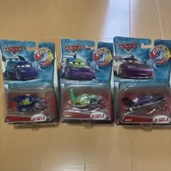 マテル カーズ カラーチェンジャー DJ 、BOOST 、WINGO、3台セット