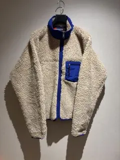 【アメリカ製】ヴィンテージ パタゴニア クラシックレトロカーディガン ナチュラル