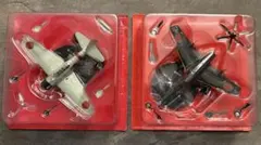 【未開封】日本の傑作機コレクション 零戦二一型・震電 第1・2号 2機 セット
