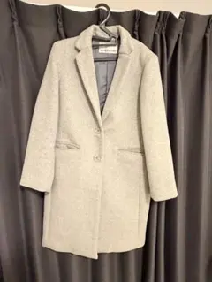 NATURAL BEAUTY BASIC ロングコート グレー L
