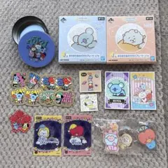 BTS BT21 グッズ まとめ売り プレート カード キーホルダー