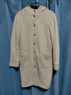 ARMEN キルティングジャケット ロングコート コットン ベージュ