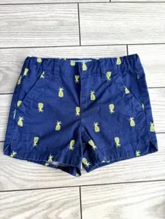 【美品】♡baby GAPパンツ 短パン　デニム　パイナップル　ホットパンツ