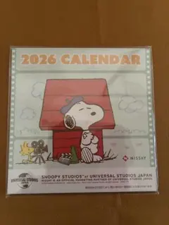 スヌーピーカレンダー 2026年