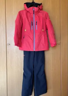 【美品】フェニックス phenix スキーウェア 子供 140サイズ ピンク×紺