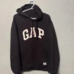 GAP ブラック フード付きパーカー S