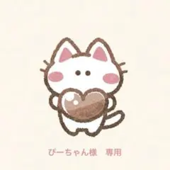 ぴーちゃん様　専用