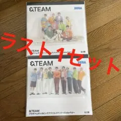 &TEAMプラチナムザッカビッグアクリルスタンドColorful 2種　セット