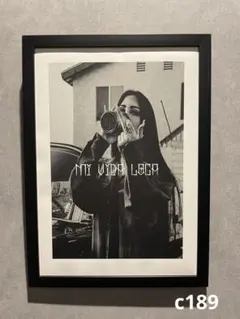 C189 チカーナ チカーノ　A4額付き　ローライダー　西海岸　 HIPHOP