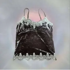 キャミソール フェアリーグランジ LIZ LISA vintage ベロア