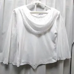 社交ダンストップスホワイトMサイズ