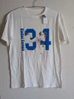 【プライズ品】千賀滉大 Tシャツ 34番 ホワイト