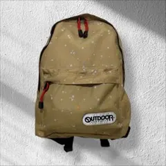 【OUTDOOR PRODUCTS】 ミニリュック カーキ 星柄 パームツリー