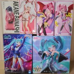フィギュア 6点セット 初音ミク あかね噺 麻雀ファイトガール フィギュア 6点セット 初音ミク あかね噺 麻雀ファイトガール - メルカリ