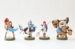 2026年最新】amiibo 四人の英傑セット［リーバル/ダルケル/ウルボザ