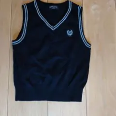 COMME CA ISM 綿ニットベスト 100
