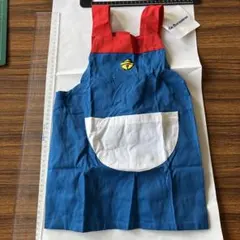 ドラえもんエプロン バックH型　100 サイズ身長95〜105センチ