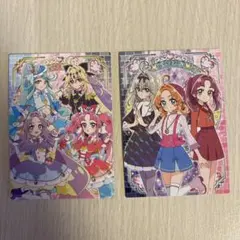 名探偵プリキュア　キラキラトレーディングコレクション　　2点