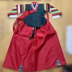 韓国伝統衣装 チマチョゴリ 7歳くらい